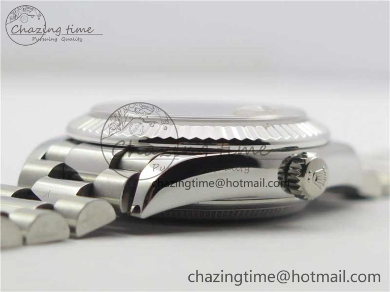 Datejust 31mm 278275 SS BP Maker Best Edition Silver Roman Dial on SS President Bracelet