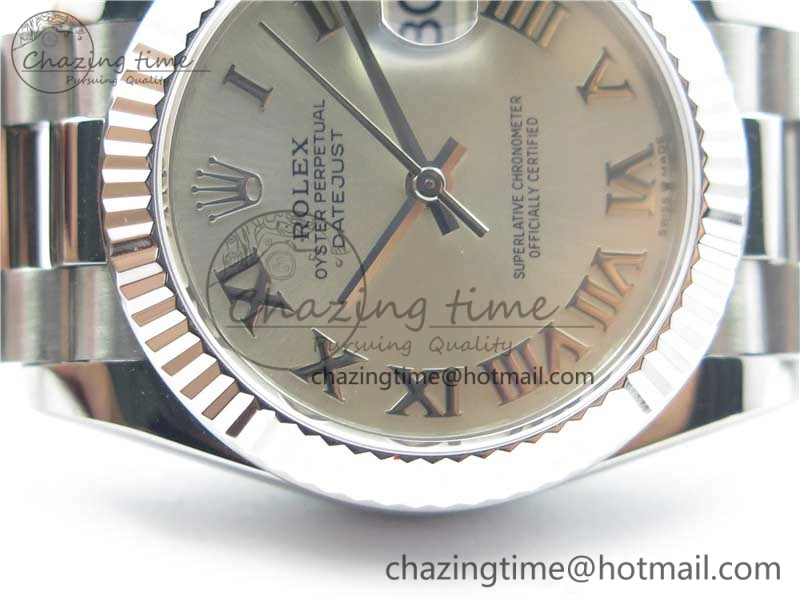 Datejust 31mm 278275 SS BP Maker Best Edition Silver Roman Dial on SS President Bracelet