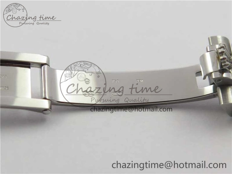 Datejust 31mm 278275 SS Crystal Bezel BP Maker Best Edition Gray Crystals Markers Dial on SS President Bracelet