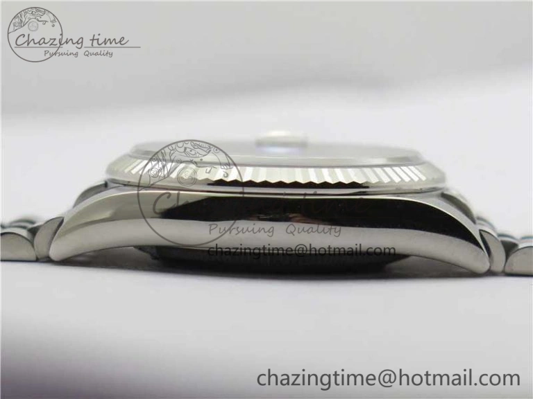 Datejust 36mm 116234 904L SS DJF 1:1 Best Edition Gray Dial Sticks Markers On SS Jubilee Bracelet A2824