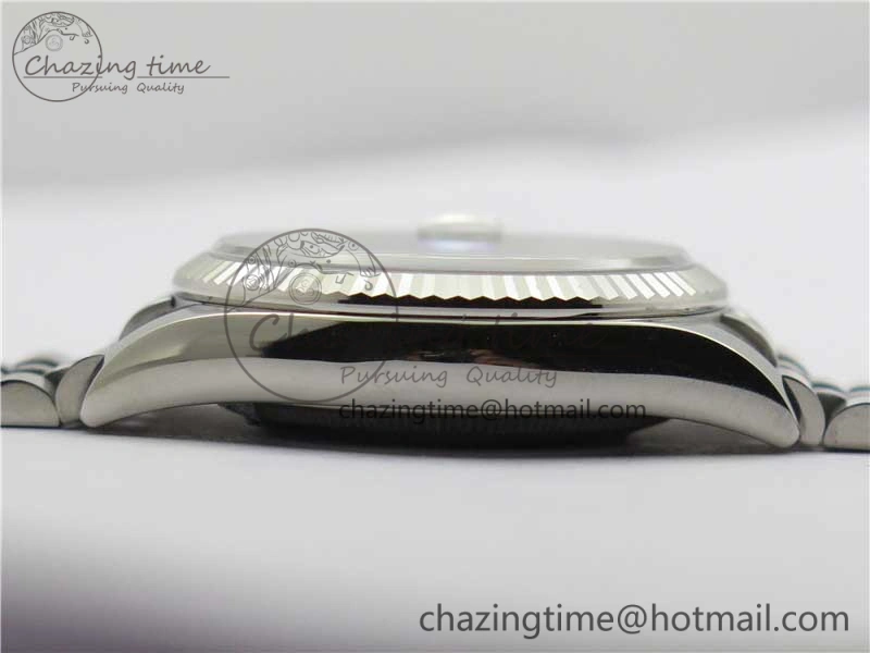 Datejust 36mm 116234 904L SS DJF 1:1 Best Edition Gray Dial Sticks Markers On SS Jubilee Bracelet A2824