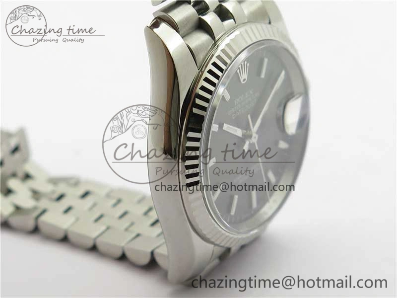Datejust 36mm 116234 904L SS DJF 1:1 Best Edition Gray Dial Sticks Markers On SS Jubilee Bracelet A2824