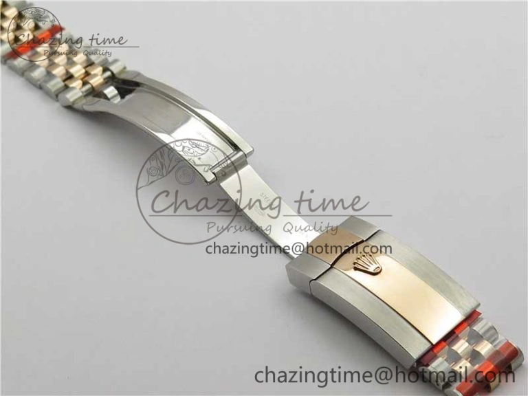 Datejust 36mm 116234 904L SS RG DJF 1:1 Best Edition Brown Dial Diam Markers On SS RG Jubilee Bracelet A2824