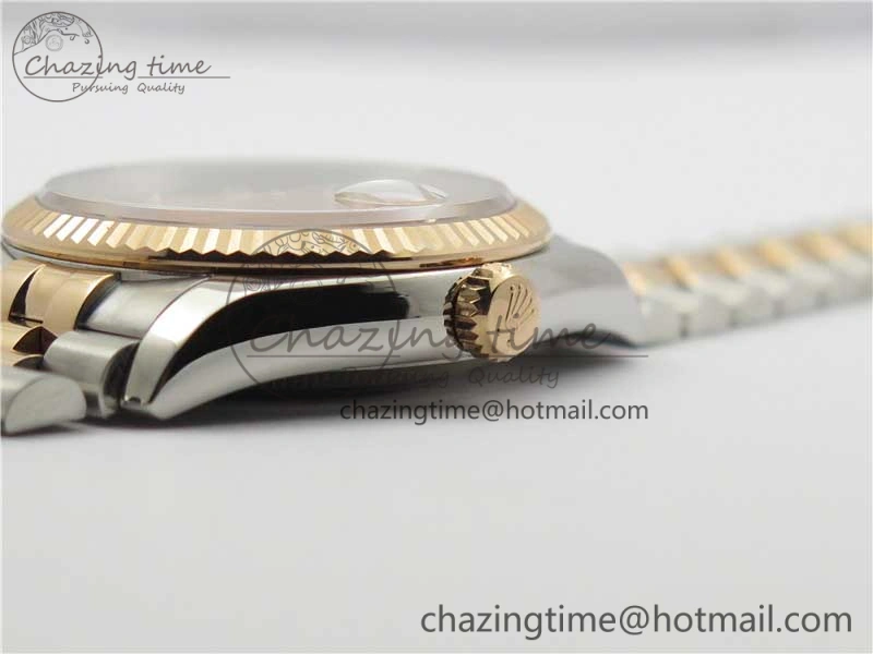 Datejust 36mm 116234 904L SS RG DJF 1:1 Best Edition RG Dial Diam Markers On SS RG Jubilee Bracelet A2824