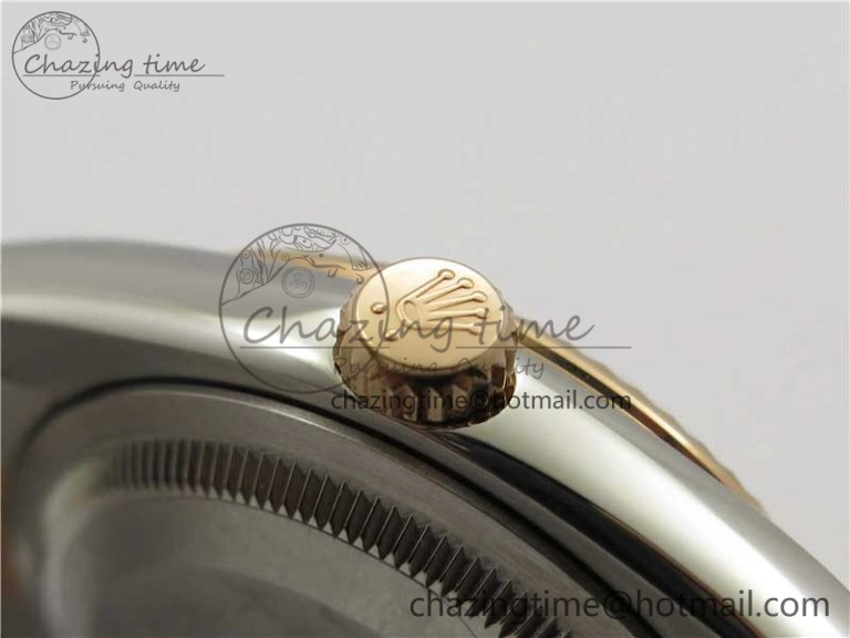 Datejust 36mm 116234 904L SS RG DJF 1:1 Best Edition RG Dial Diam Markers On SS RG Jubilee Bracelet A2824