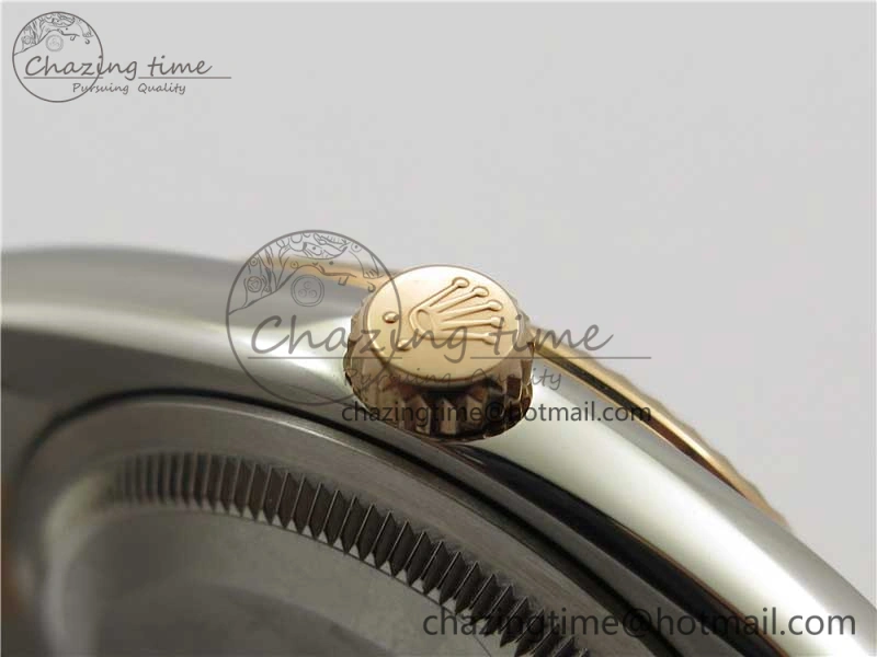 Datejust 36mm 116234 904L SS RG DJF 1:1 Best Edition RG Dial Diam Markers On SS RG Jubilee Bracelet A2824