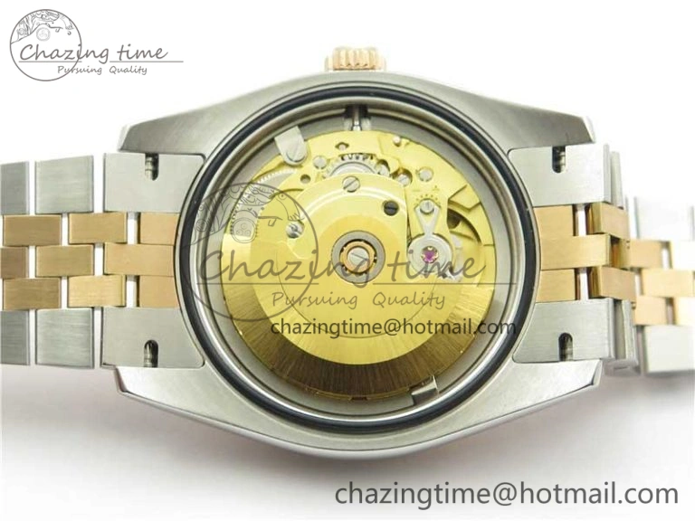 Datejust 36mm 116234 904L SS RG DJF 1:1 Best Edition RG Dial Diam Markers On SS RG Jubilee Bracelet A2824