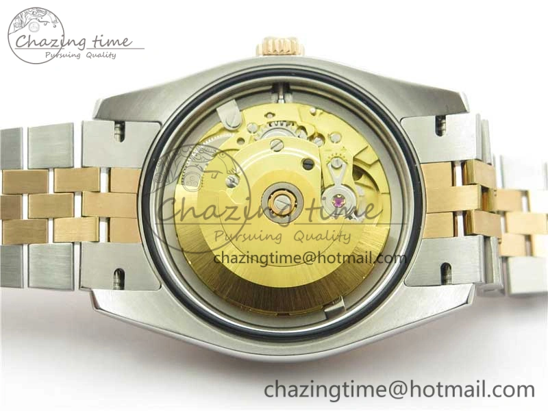 Datejust 36mm 116234 904L SS RG DJF 1:1 Best Edition RG Dial Diam Markers On SS RG Jubilee Bracelet A2824