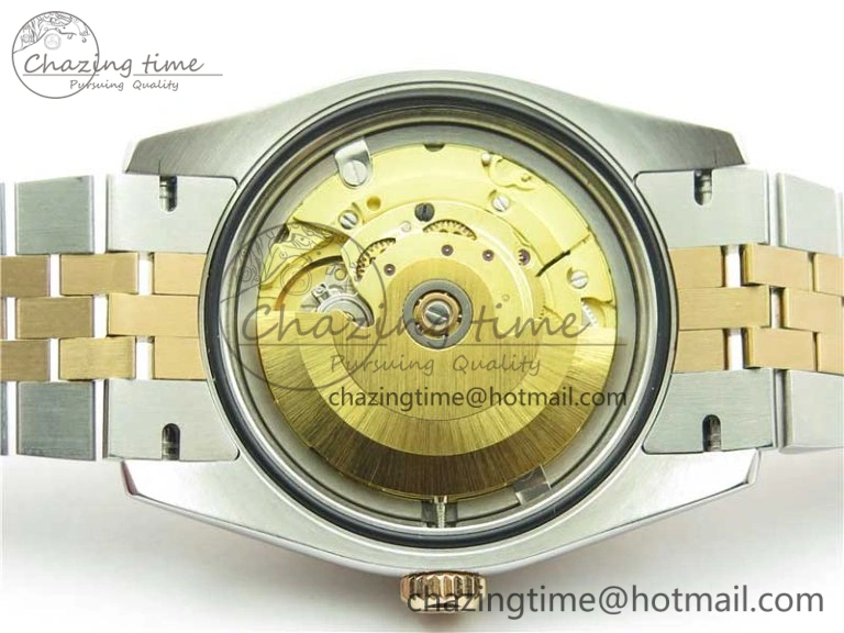 Datejust 36mm 116234 904L SS RG DJF 1:1 Best Edition RG Dial Diam Markers On SS RG Jubilee Bracelet A2824