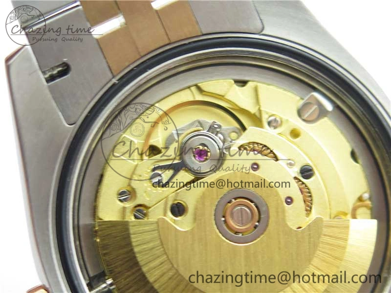 Datejust 36mm 116234 904L SS RG DJF 1:1 Best Edition RG Dial Diam Markers On SS RG Jubilee Bracelet A2824