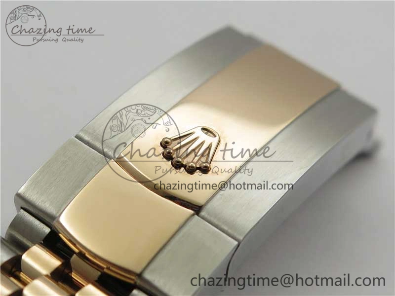 Datejust 36mm 116234 904L SS RG DJF 1:1 Best Edition RG Dial Diam Markers On SS RG Jubilee Bracelet A2824