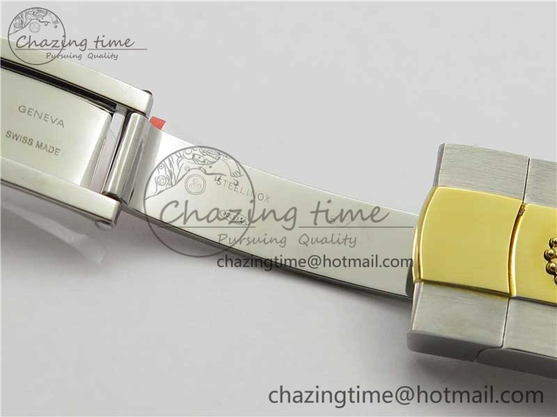 Datejust 36mm 116234 904L SS YG DJF 1:1 Best Edition Yellow Dial Diam Markers On SS YG Jubilee Bracelet A2824