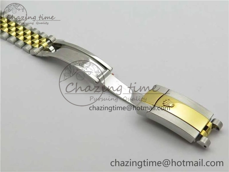 Datejust 36mm 116234 904L SS YG DJF 1:1 Best Edition Yellow Dial Diam Markers On SS YG Jubilee Bracelet A2824