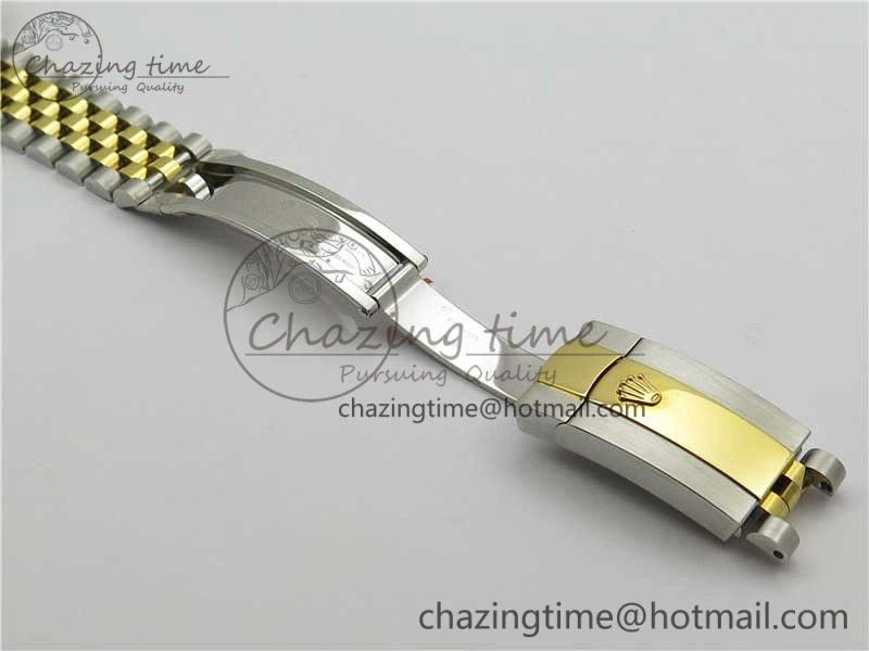 Datejust 36mm 116234 904L SS YG DJF 1:1 Best Edition Yellow Dial Diam Markers On SS YG Jubilee Bracelet A2824