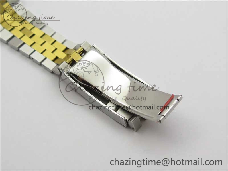 Datejust 36mm 116234 904L SS YG DJF 1:1 Best Edition Yellow Dial Diam Markers On SS YG Jubilee Bracelet A2824