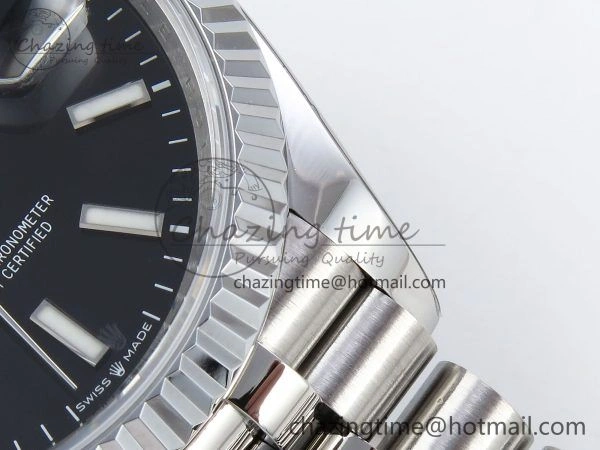Datejust 36mm 126234 904L Steel HGF 1:1 Best Edition Black Dial on SS Bracelet VR3235