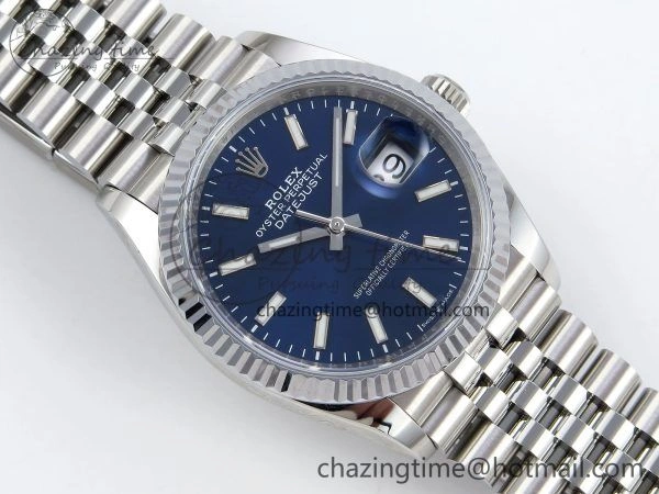 Datejust 36mm 126234 904L Steel HGF 1:1 Best Edition Blue Dial on SS Bracelet VR3235