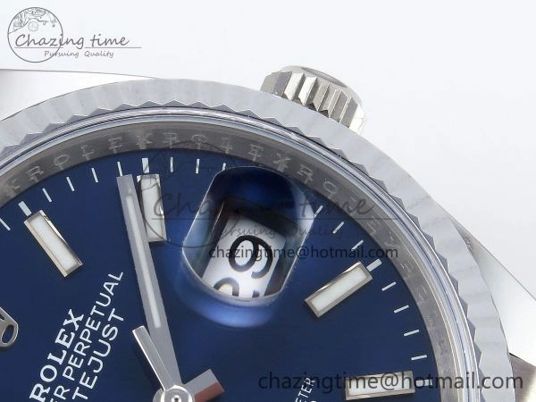 Datejust 36mm 126234 904L Steel HGF 1:1 Best Edition Blue Dial on SS Bracelet VR3235