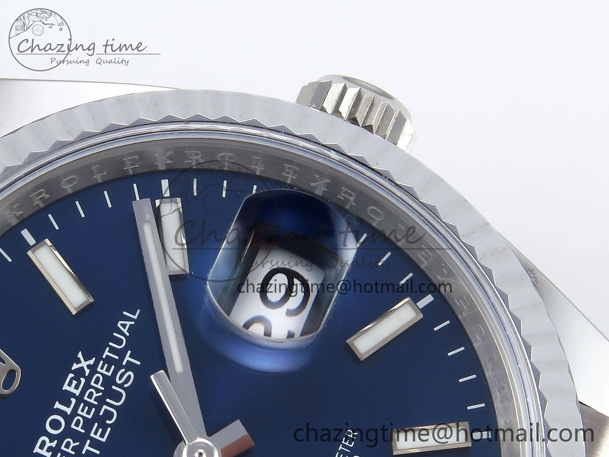 Datejust 36mm 126234 904L Steel HGF 1:1 Best Edition Blue Dial on SS Bracelet VR3235