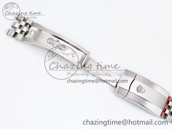 Datejust 36mm 126234 904L Steel HGF 1:1 Best Edition Gray Dial Green Roman on SS Bracelet VR3235