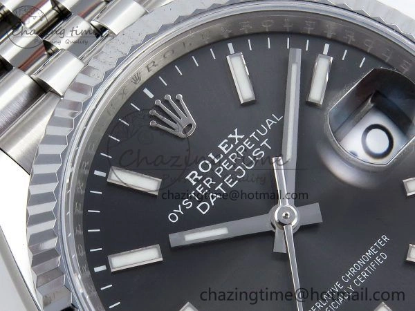 Datejust 36mm 126234 904L Steel HGF 1:1 Best Edition Gray Dial on SS Bracelet VR3235
