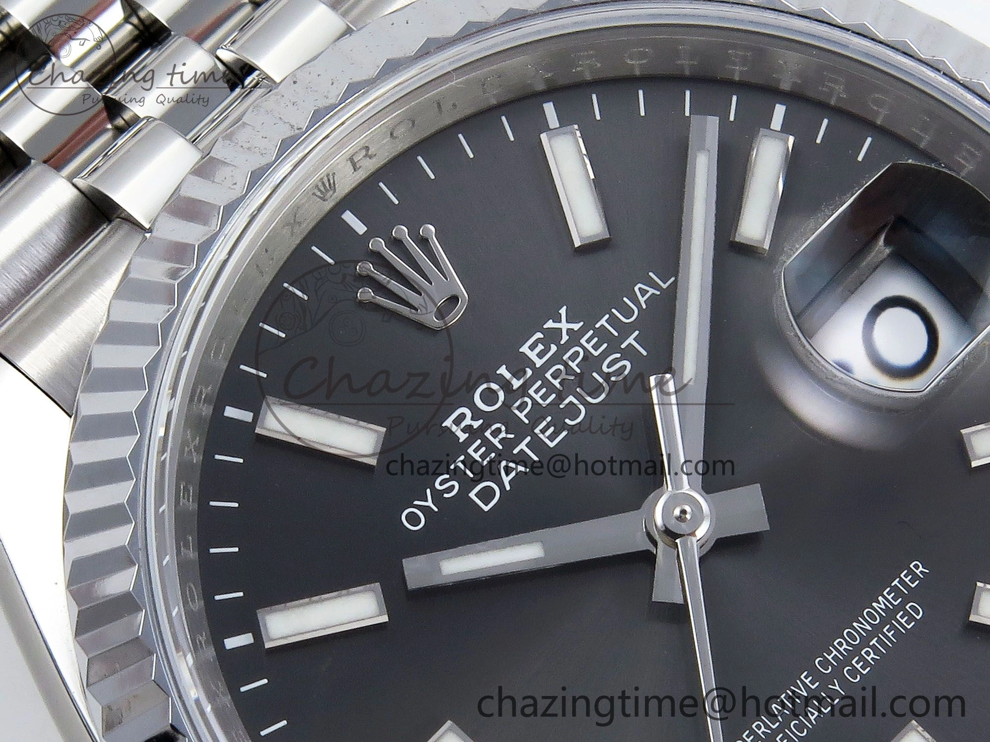 Datejust 36mm 126234 904L Steel HGF 1:1 Best Edition Gray Dial on SS Bracelet VR3235