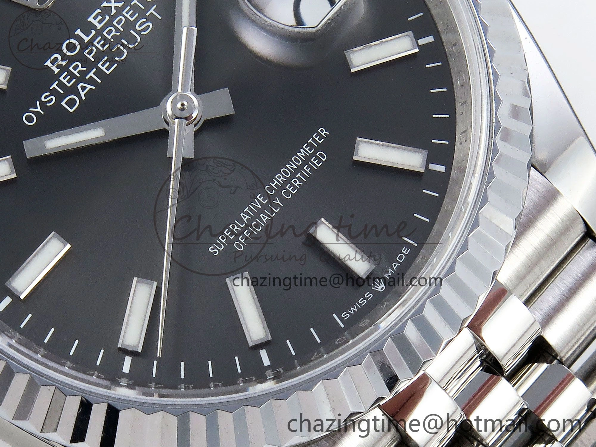 Datejust 36mm 126234 904L Steel HGF 1:1 Best Edition Gray Dial on SS Bracelet VR3235