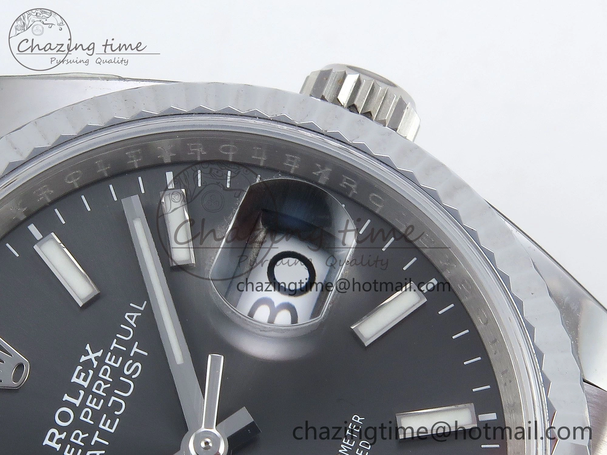 Datejust 36mm 126234 904L Steel HGF 1:1 Best Edition Gray Dial on SS Bracelet VR3235