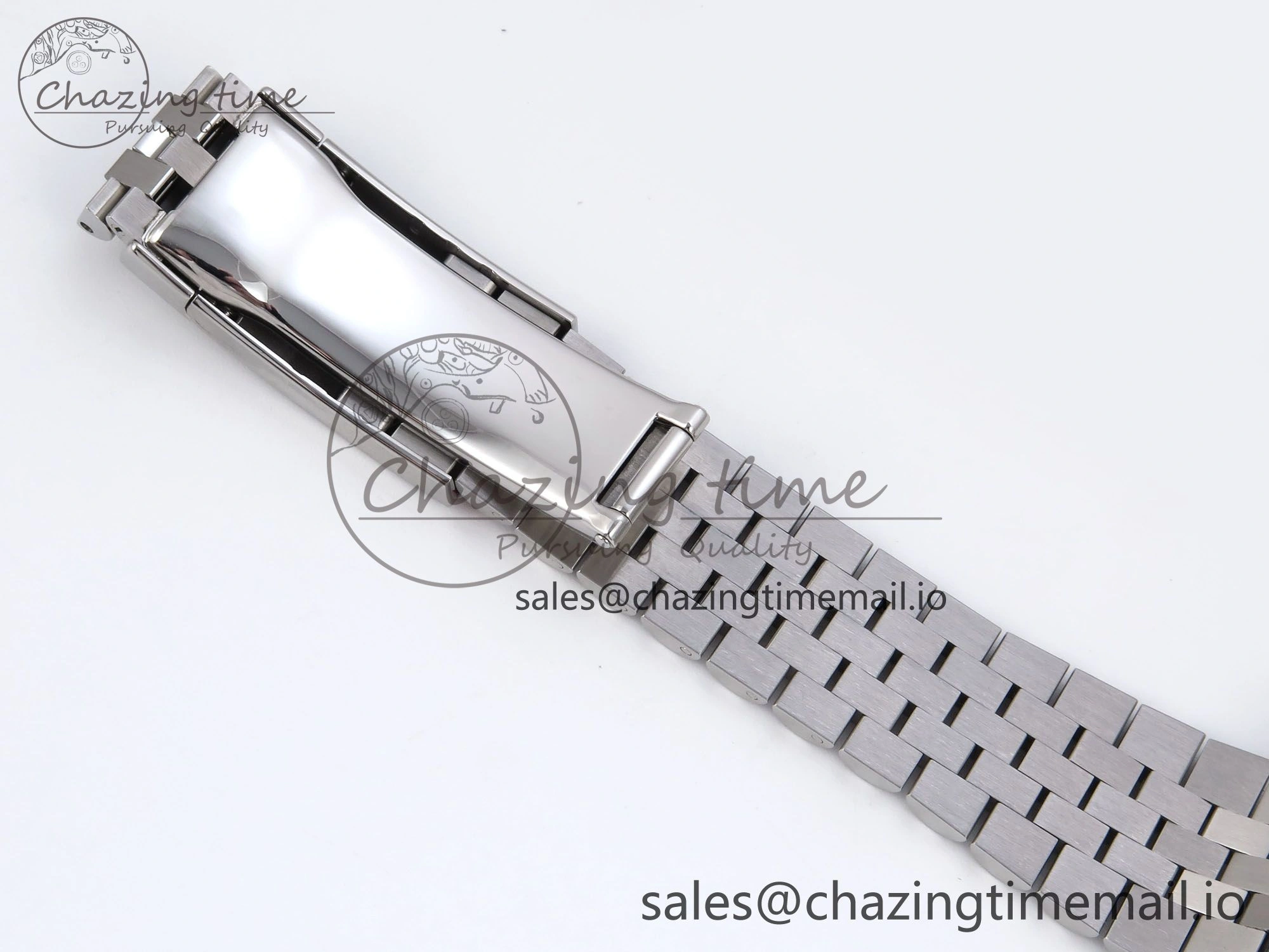 Datejust 41 SS Clean 1:1 Best Edition Gray Dial Green Roman Dial on SS Bracelet VR3235