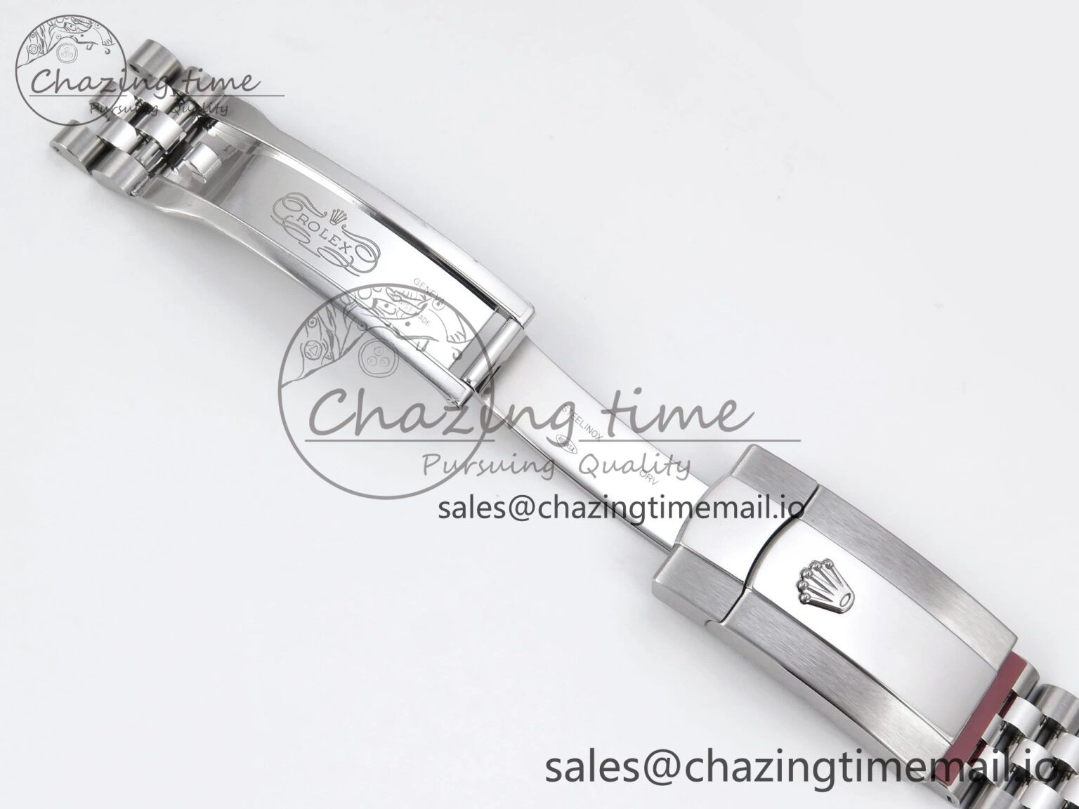 Datejust 41 SS Clean 1:1 Best Edition Gray Dial Green Roman Dial on SS Bracelet VR3235