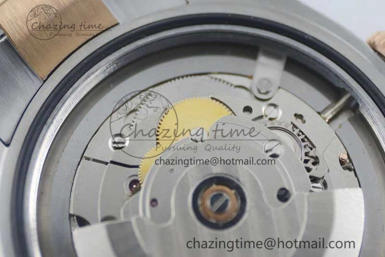 Datejust 41 SS RG Full Diamonds TWF 1:1 Best Edition Arabic Markers Dial on Bracelet A2824