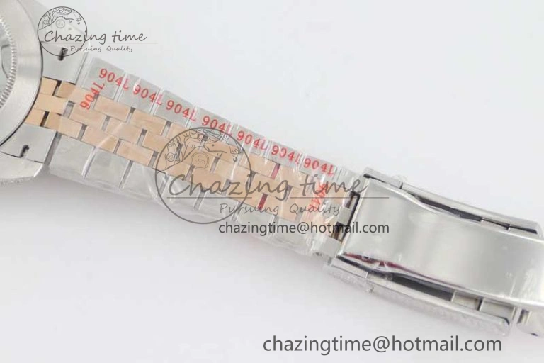 Datejust 41 SS RG Full Diamonds TWF 1:1 Best Edition Arabic Markers Dial on Jubilee Bracelet A2824