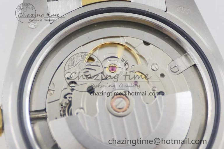Datejust 41 SS YG Full Diamonds TWF 1:1 Best Edition Arabic Markers Dial on Bracelet A2824