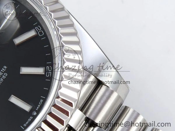 Datejust 41mm 126234 904L Steel HGF 1:1 Best Edition Black Dial on SS Bracelet VR3235