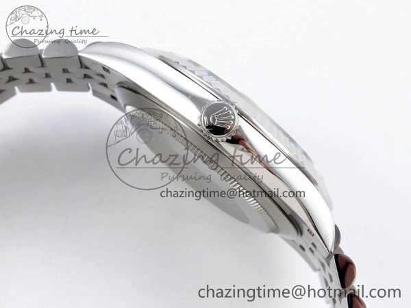 Datejust 41mm 126234 904L Steel HGF 1:1 Best Edition Blue Textured Dial on SS Bracelet VR3235