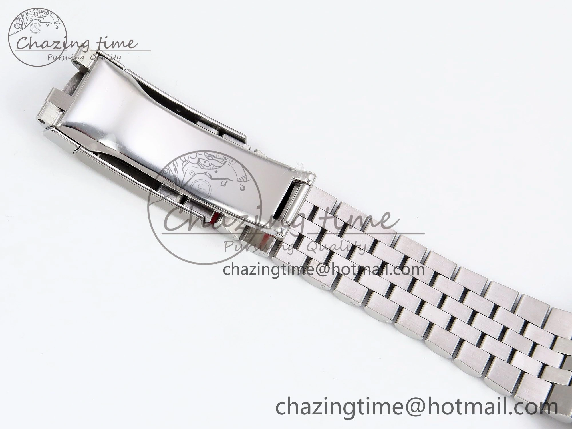 Datejust 41mm 126234 904L Steel HGF 1:1 Best Edition Blue Textured Dial on SS Bracelet VR3235