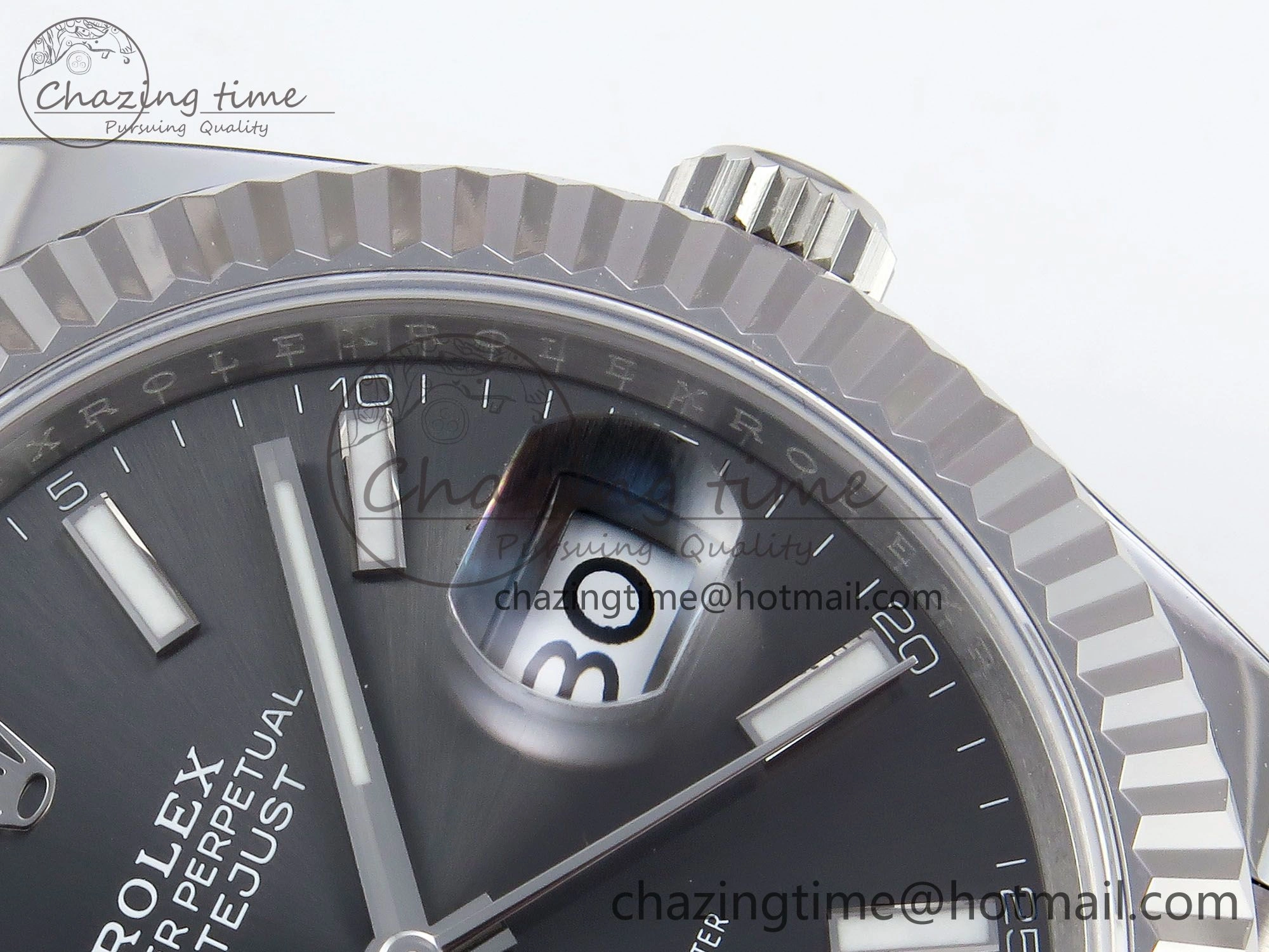 Datejust 41mm 126234 904L Steel HGF 1:1 Best Edition Gray Dial on SS Bracelet VR3235