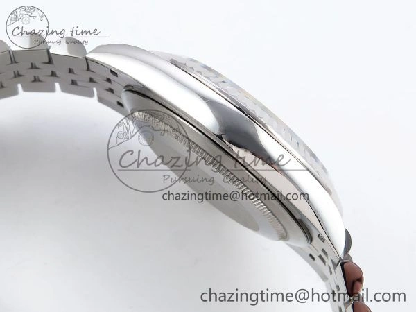 Datejust 41mm 126234 904L Steel HGF 1:1 Best Edition Green Textured Dial on SS Bracelet VR3235