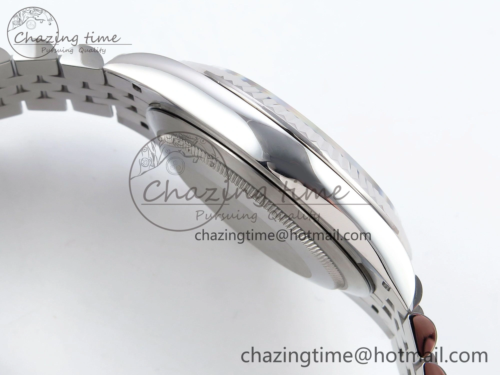 Datejust 41mm 126234 904L Steel HGF 1:1 Best Edition Green Textured Dial on SS Bracelet VR3235