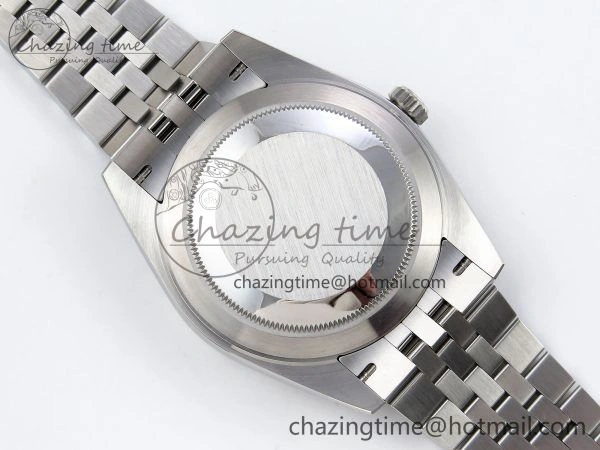 Datejust 41mm 126234 904L Steel HGF 1:1 Best Edition Green Textured Dial on SS Bracelet VR3235