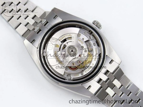 Datejust 41mm 126234 904L Steel HGF 1:1 Best Edition Green Textured Dial on SS Bracelet VR3235