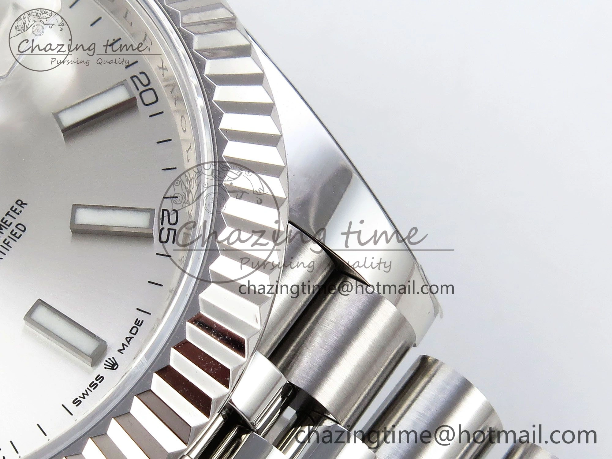 Datejust 41mm 126234 904L Steel HGF 1:1 Best Edition Silver Dial on SS Bracelet VR3235