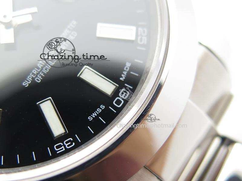 Datejust II 116300 Bp-Maker Best Edition Black Dial Stick Markers On SS Bracelet 41MM A2836