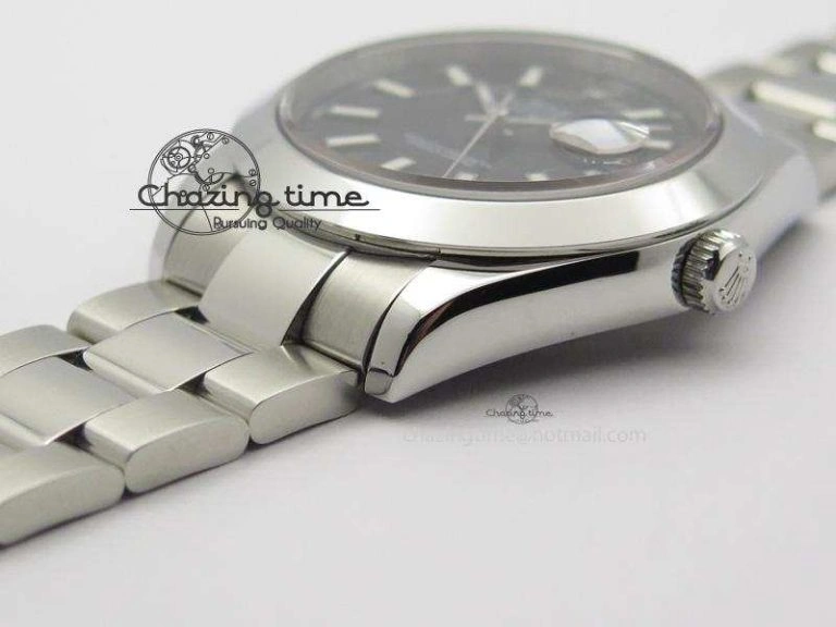 Datejust II 116300 Bp-Maker Best Edition Black Dial Stick Markers On SS Bracelet 41MM A2836