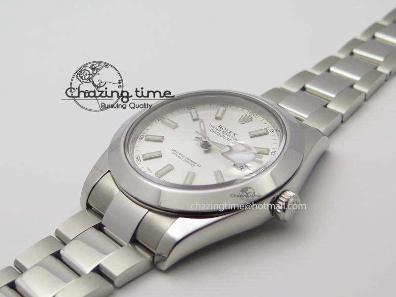 Datejust II 116300 Bp-Maker Best Edition Silver Dial On SS Bracelet 41MM A2836