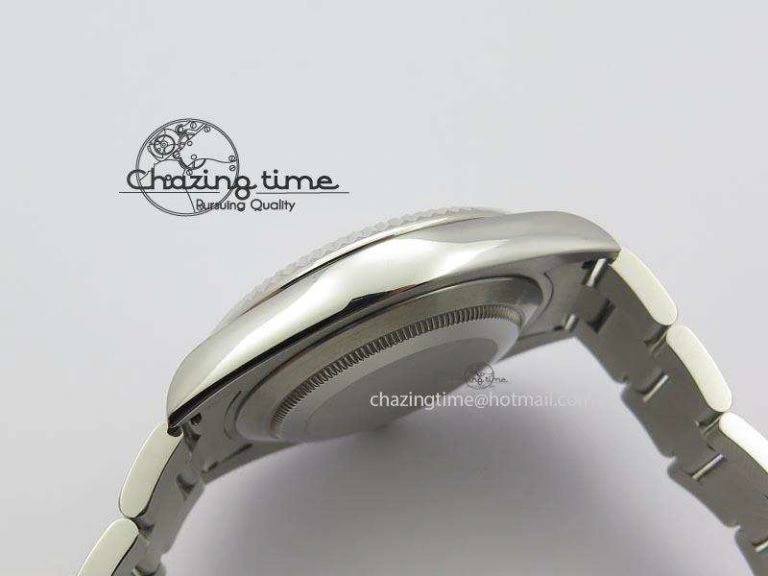 Datejust II 116334 SS 41mm Black Roman Dial On SS Bracelet A3136