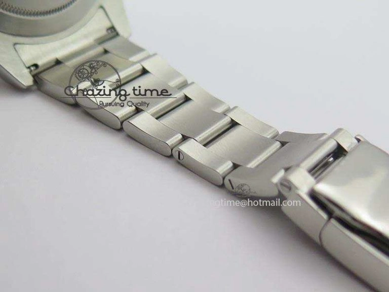 Datejust II 116334 SS 41mm Black Roman Dial On SS Bracelet A3136