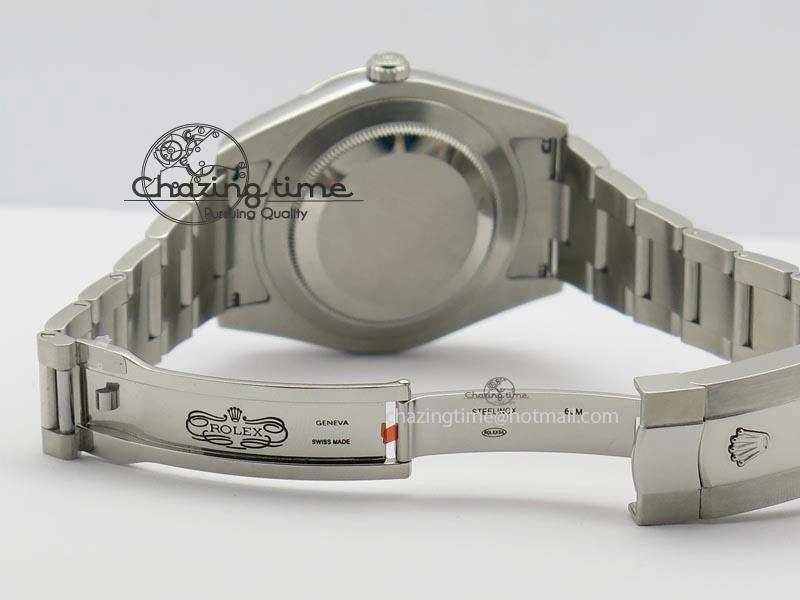 Datejust II 116334 SS 41mm Black Roman Dial On SS Bracelet A3136