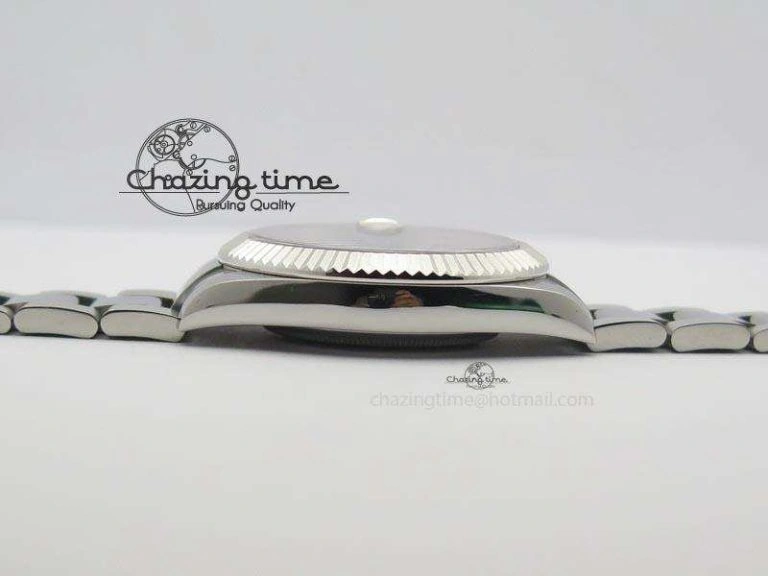 Datejust II 116334 SS 41mm Black Roman Dial On SS Bracelet A3136