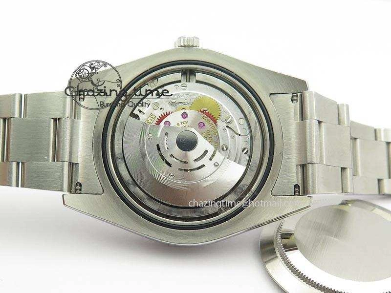 Datejust II 116334 SS 41mm Sliver Gray Dial Sticks Markers On SS Bracelet A3136
